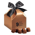 Cocoa Dusted Truffles in Copper Gift Box